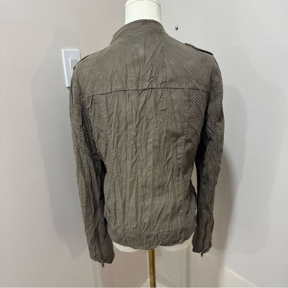 Mine casual beige grey jacket Large - Picture 4 of 7